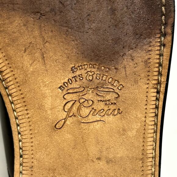 VERY GOOD Grant Stone x J. Crew Oxford Bench Made Cap Toe Black 11.5 - Picture 11 of 12